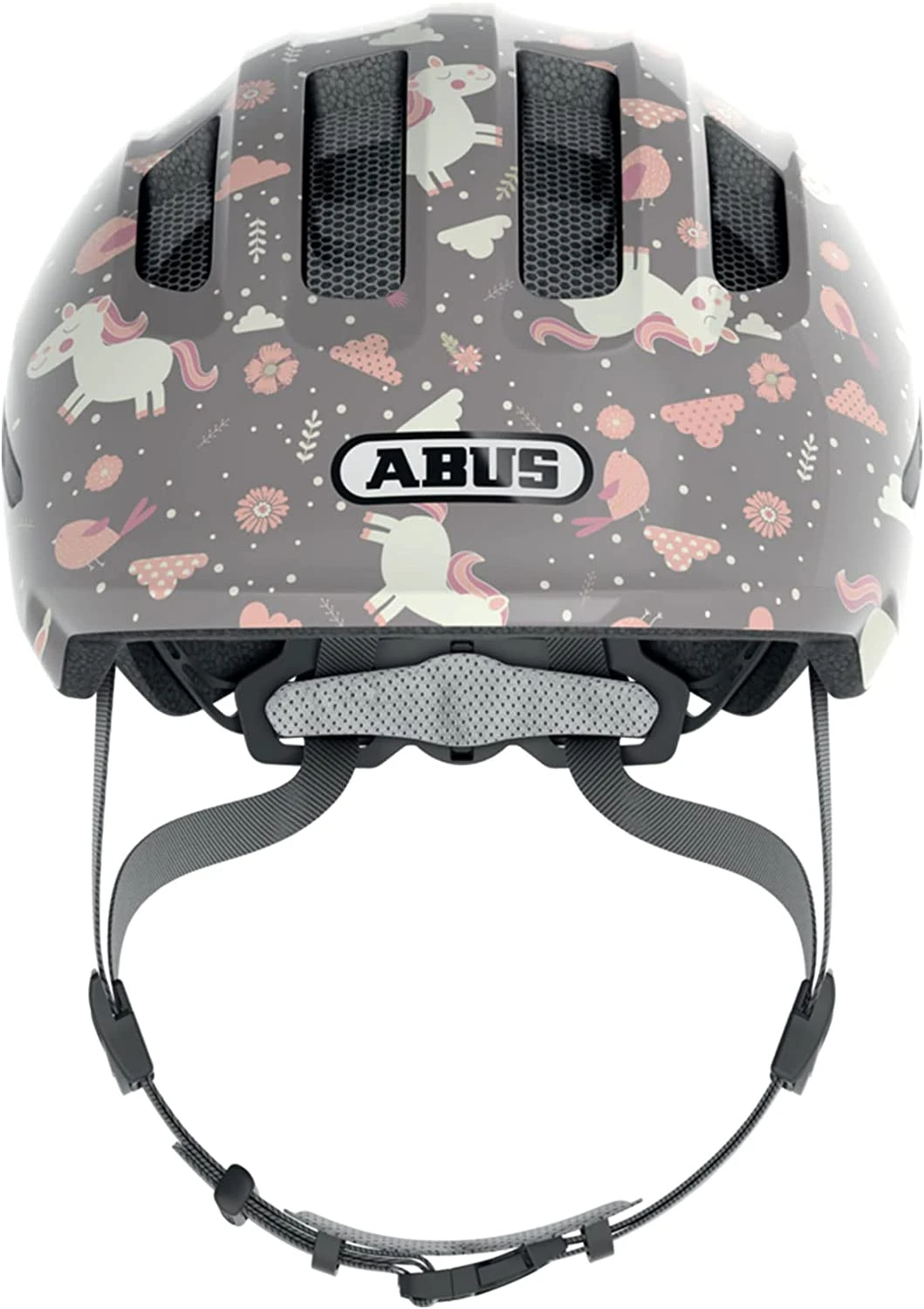 ABUS Smiley 3.0 Kinder-Fahrradhelm - Grey Horse 4 ABUS Smiley 3.0 Kinder-Fahrradhelm - Grey Horse – Bild 2