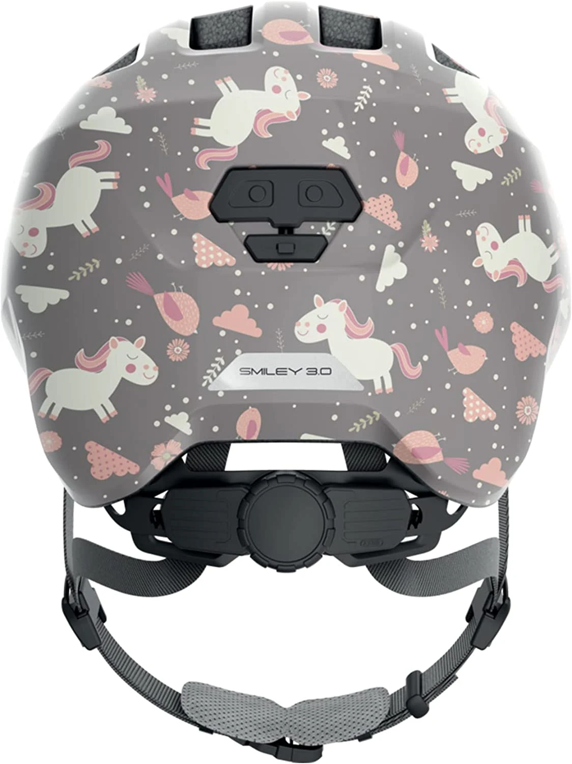 ABUS Smiley 3.0 Kinder-Fahrradhelm - Grey Horse 5 ABUS Smiley 3.0 Kinder-Fahrradhelm - Grey Horse – Bild 3