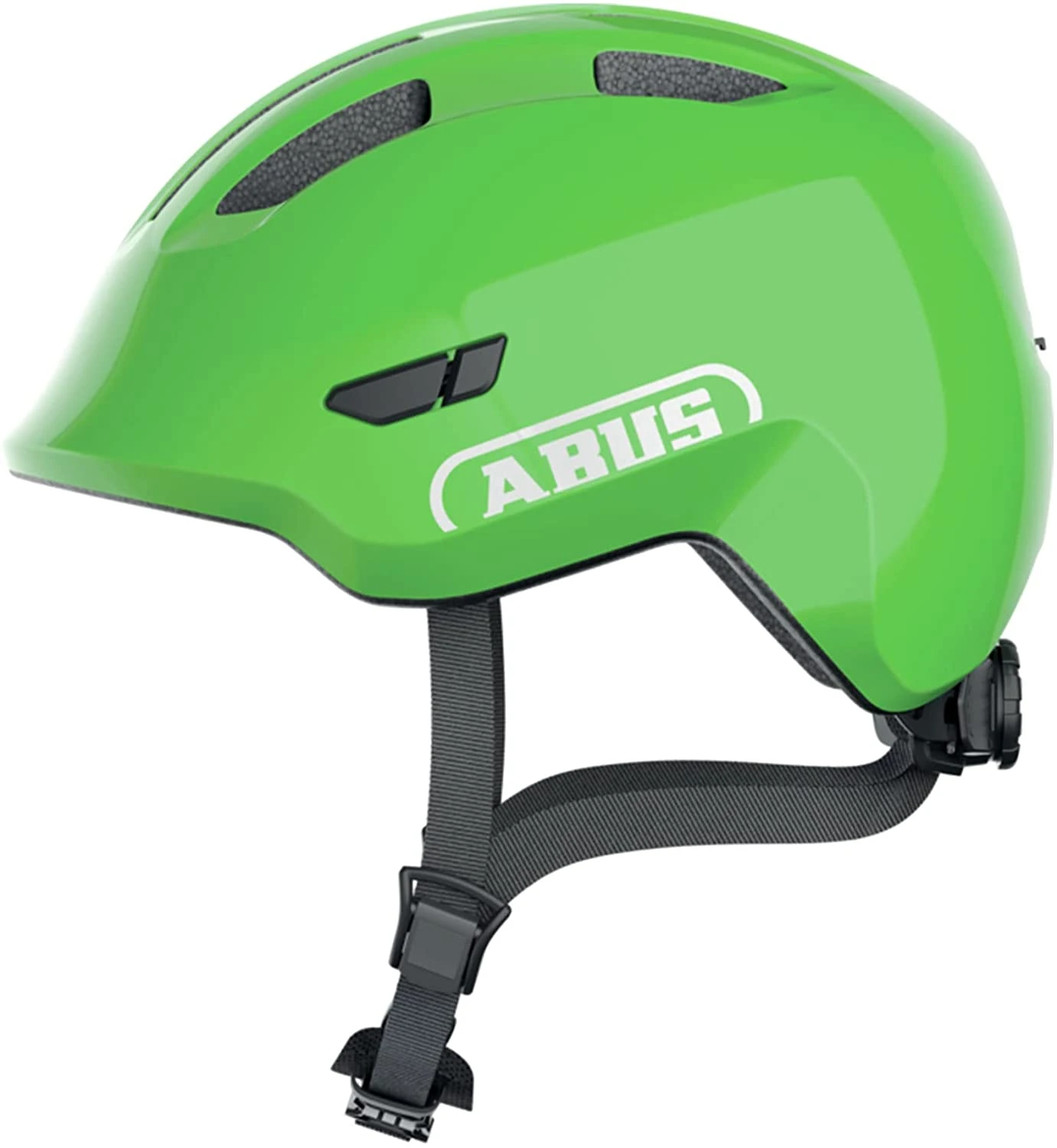 ABUS Smiley 3.0 Kinder-Fahrradhelm - Shiny Green 3 ABUS Smiley 3.0 Kinder-Fahrradhelm - Shiny Green