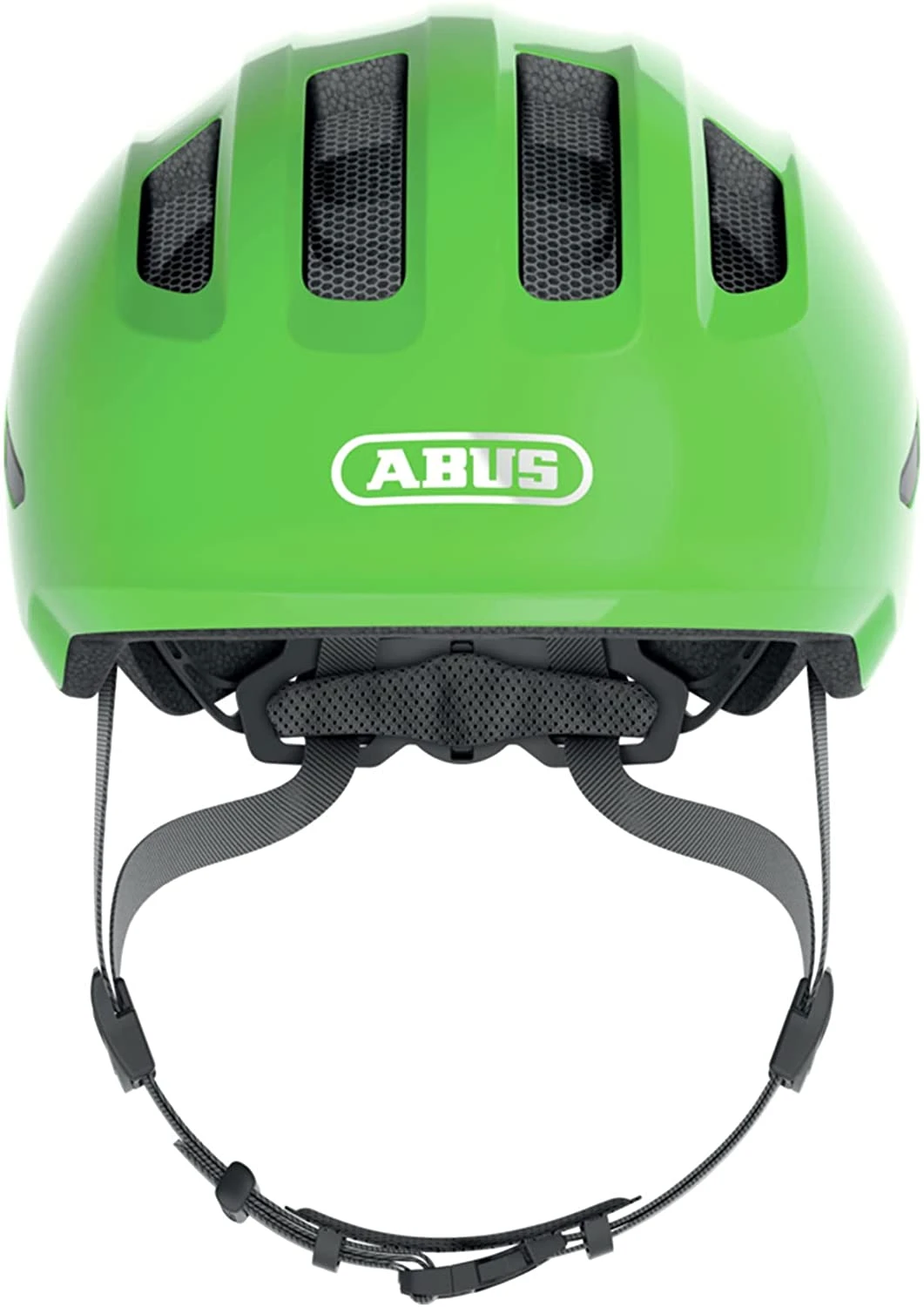 ABUS Smiley 3.0 Kinder-Fahrradhelm - Shiny Green 4 ABUS Smiley 3.0 Kinder-Fahrradhelm - Shiny Green – Bild 2