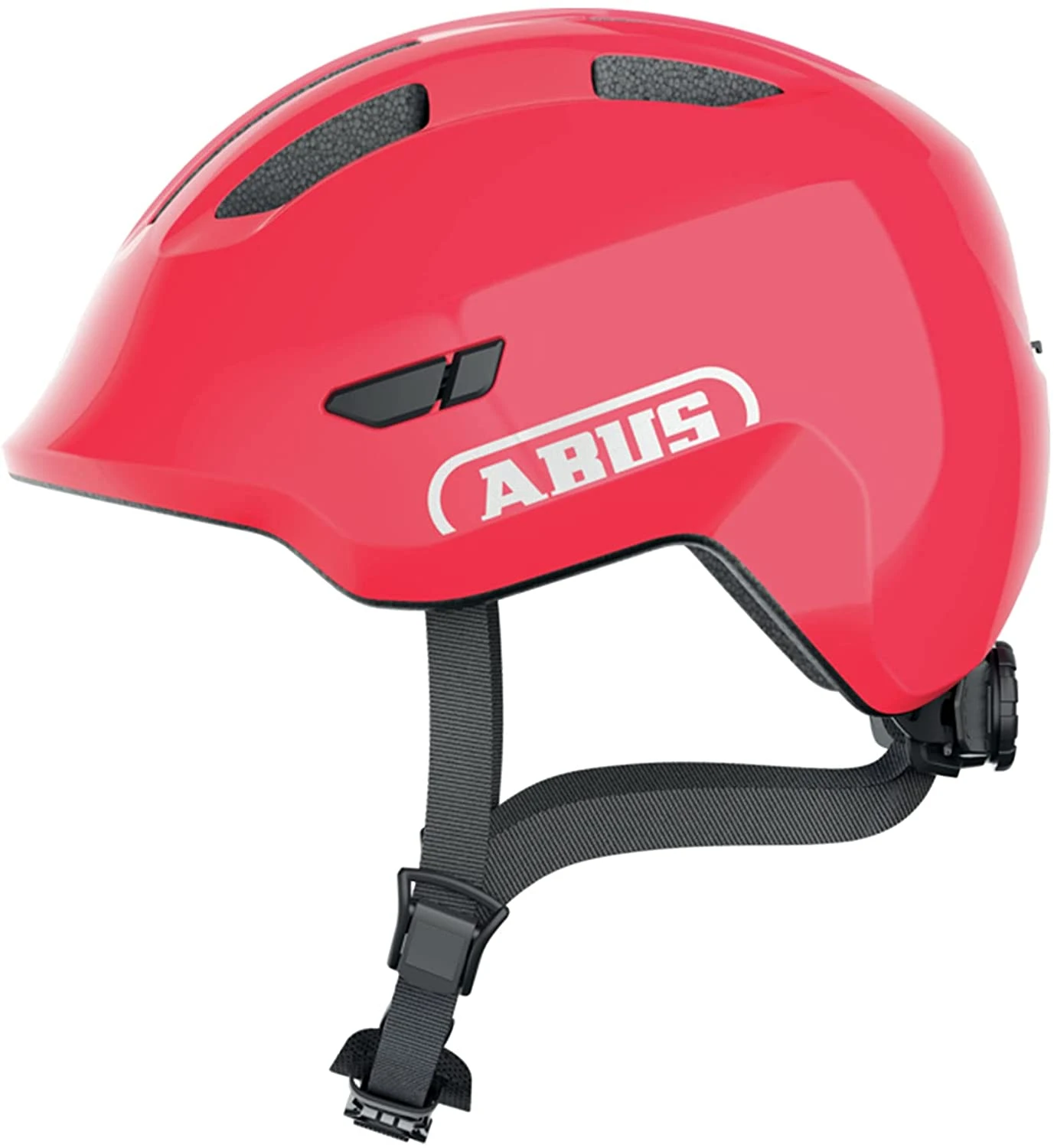 ABUS Smiley 3.0 Kinder-Fahrradhelm - Shiny Red 3 ABUS Smiley 3.0 Kinder-Fahrradhelm - Shiny Red