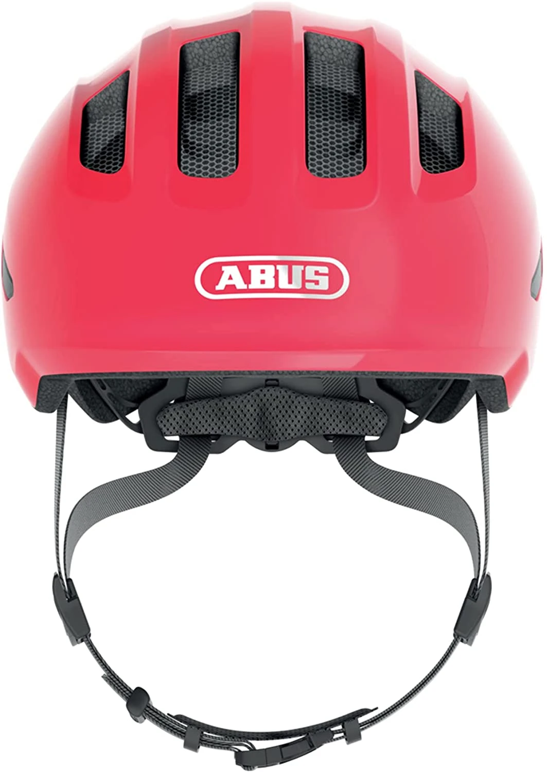 ABUS Smiley 3.0 Kinder-Fahrradhelm - Shiny Red 4 ABUS Smiley 3.0 Kinder-Fahrradhelm - Shiny Red – Bild 2