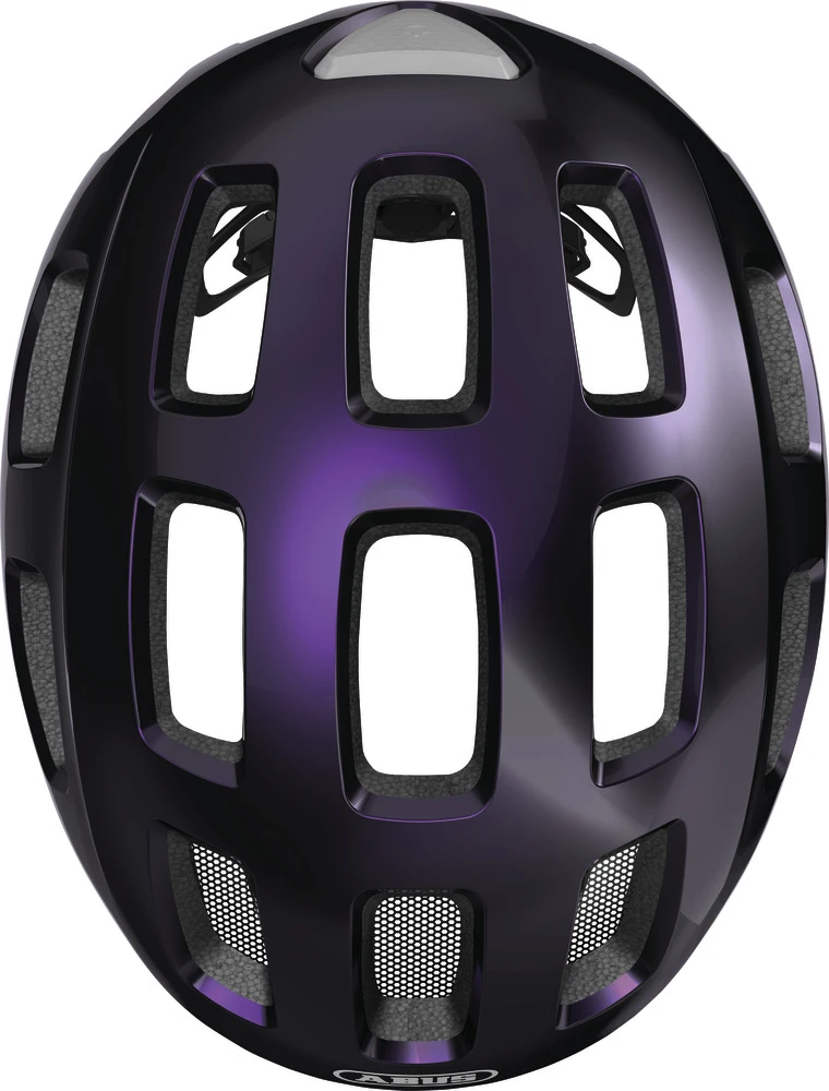 ABUS Youn-I 2.0 Junior-Fahrradhelm - Black Violet 6 ABUS Youn-I 2.0 Junior-Fahrradhelm - Black Violet – Bild 4