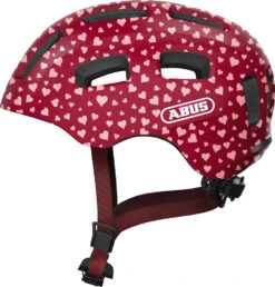 ABUS Youn-I 2.0 Junior-Fahrradhelm - Cherry Heart
