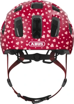 ABUS Youn-I 2.0 Junior-Fahrradhelm - Cherry Heart 9 ABUS Youn-I 2.0 Junior-Fahrradhelm - Cherry Heart -Sportausrüstung Abus Youn I 2 0 Kinderfahrradhelm cherry heart 3