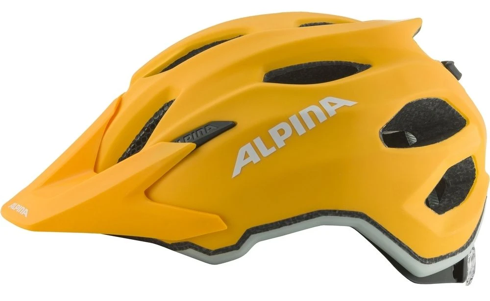 Alpina Carapax Jr. Fahrradhelm - Burned-yellow-matt 4 Alpina Carapax Jr. Fahrradhelm - Burned-yellow-matt – Bild 2