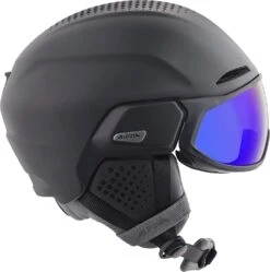 Alpina ALTO Q-LITE Visier Skihelm - Charcoal Rose Mat -Sportausrüstung Alpina Alto Q Lite Visor Skihelm mit Visier charcoal rose mat mat 3