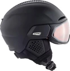 Alpina ORO QV MIPS Visier-Skihelm - Black Mat -Sportausrüstung Alpina Alto QV Skihelm varioflex quattroflex black mat 3