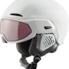Alpina ORO QV MIPS Visier-Skihelm - White Mat