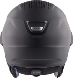 Alpina ALTO V Visier Skihelm - Black Mat -Sportausrüstung Alpina Alto V Visier Skihelm selbsttoenendes Visier photochromatic variomatik black mat 4
