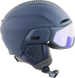 Alpina ALTO V Visier Skihelm - Ink Mat 8 Alpina ALTO V Visier Skihelm - Ink Mat -Sportausrüstung Alpina Alto V Visier Skihelm selbsttoenendes Visier photochromatic variomatik ink mat 3