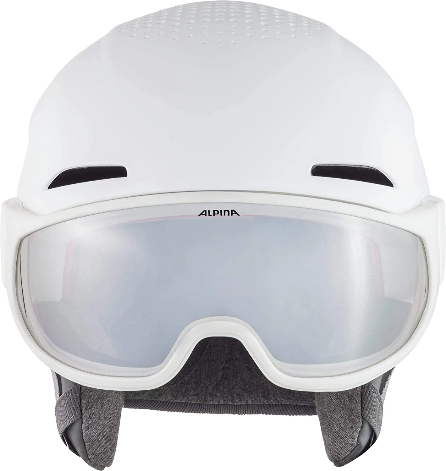 Alpina ALTO V Visier Skihelm - White Mat 4 Alpina ALTO V Visier Skihelm - White Mat – Bild 2