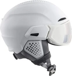 Alpina ALTO V Visier Skihelm - White Mat 8 Alpina ALTO V Visier Skihelm - White Mat -Sportausrüstung Alpina Alto V Visier Skihelm selbsttoenendes Visier photochromatic variomatik white mat 3