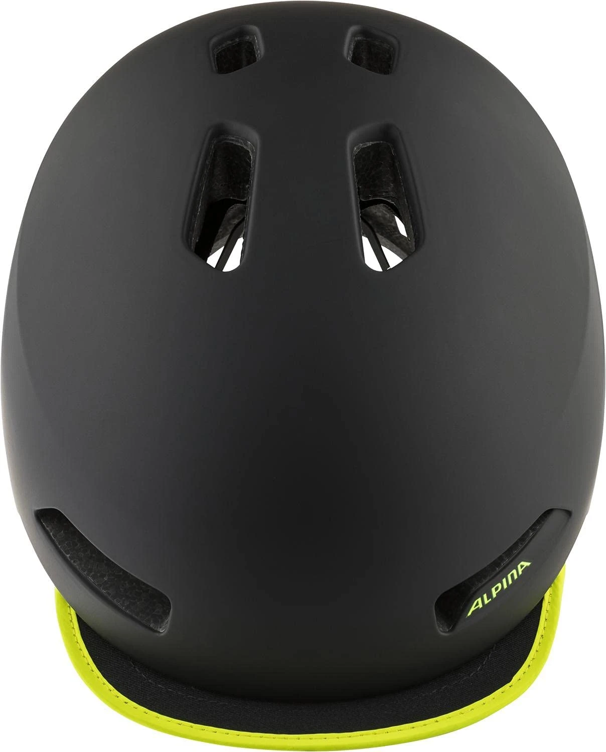 Alpina Brooklyn City Fahrradhelm - Black Neon Yellow Matt 4 Alpina Brooklyn City Fahrradhelm - Black Neon Yellow Matt – Bild 2