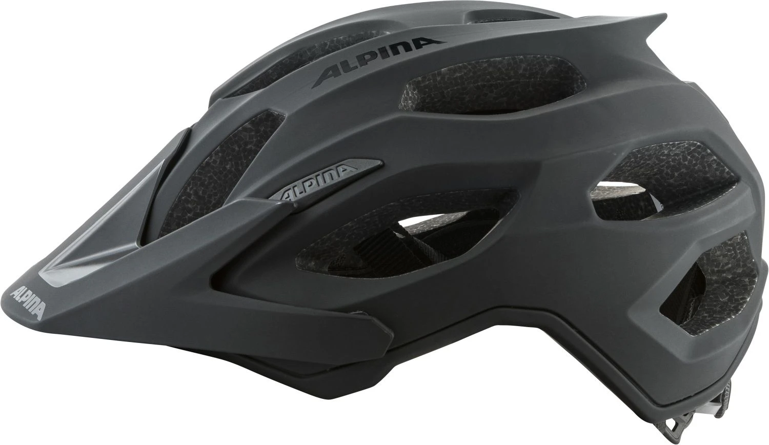 Alpina Carapax 2.0 Mountainbike Helm - Black Matt 6 Alpina Carapax 2.0 Mountainbike Helm - Black Matt – Bild 4