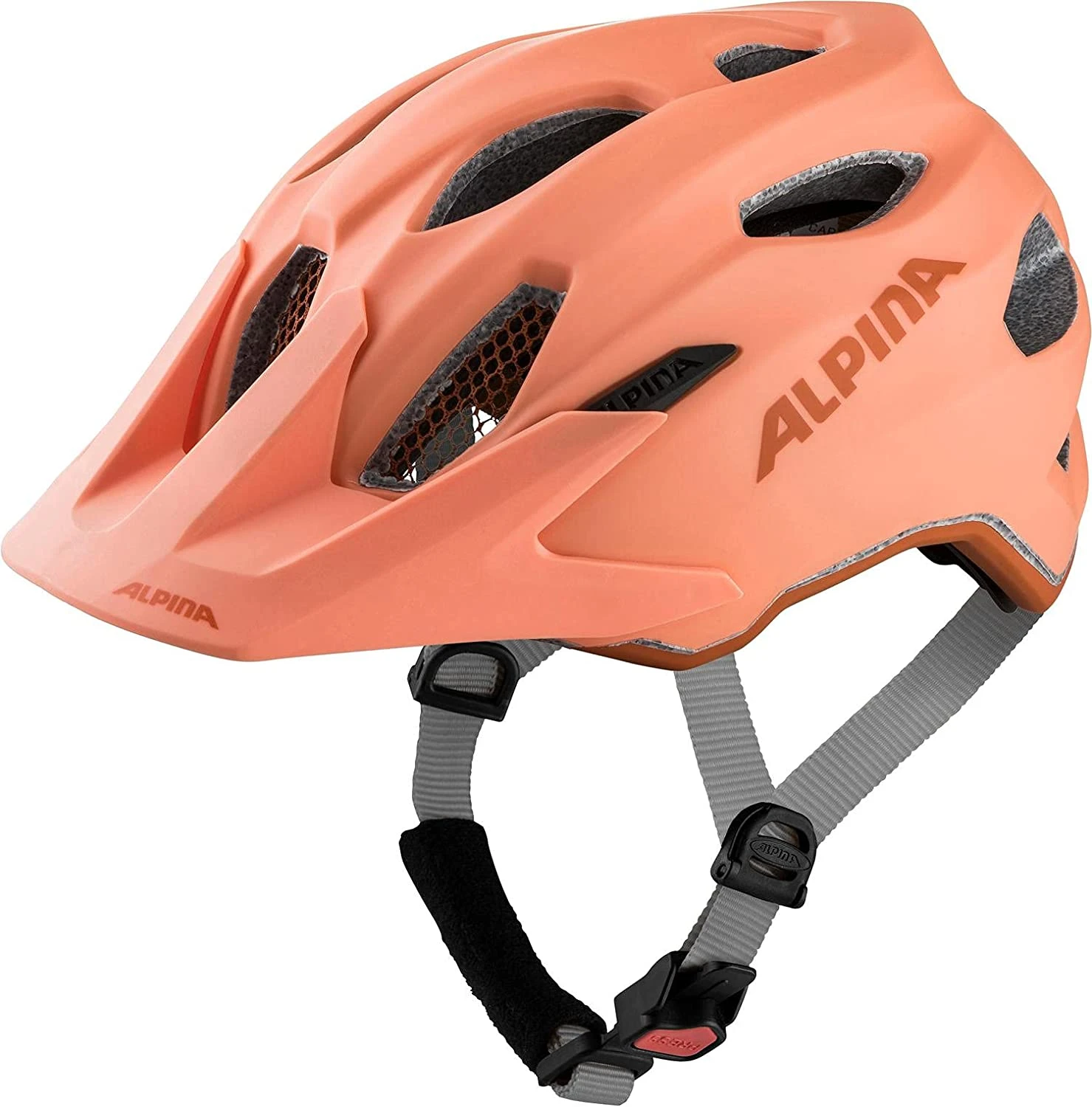Alpina Carapax Jr. Fahrradhelm - Peach Matt 2 Alpina Carapax Jr. Fahrradhelm - Peach Matt