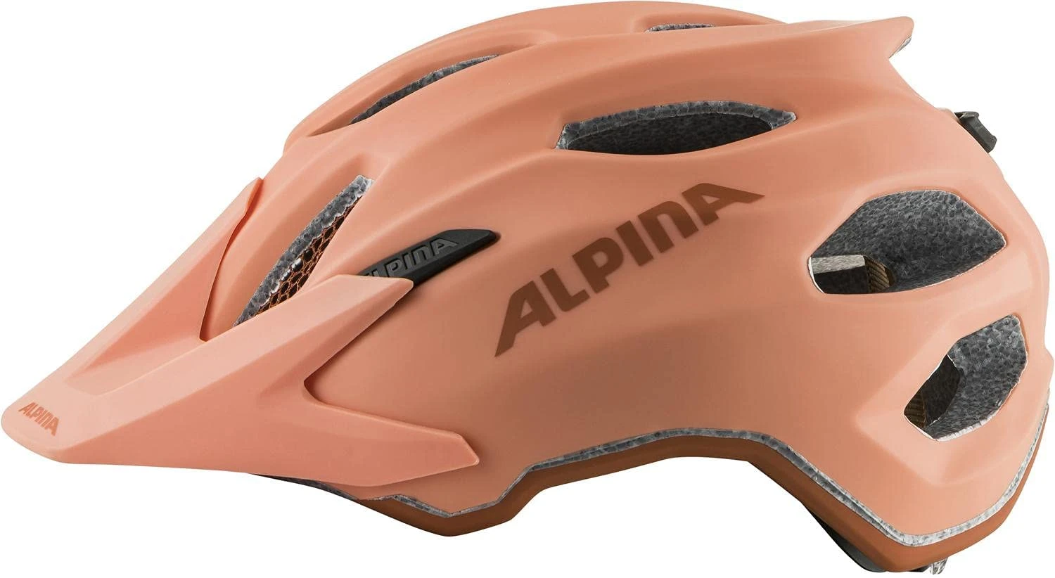 Alpina Carapax Jr. Fahrradhelm - Peach Matt 4 Alpina Carapax Jr. Fahrradhelm - Peach Matt – Bild 3