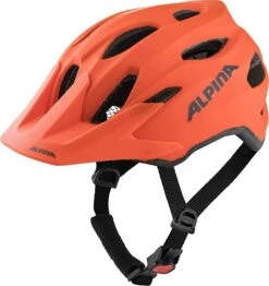 Alpina Carapax Jr. Fahrradhelm - Pumkin Orange Mat