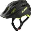 Alpina Carapax Jr. Flash Fahrradhelm - Black Neon Yellow Mat 2 Alpina Carapax Jr. Flash Fahrradhelm - Black Neon Yellow Mat -Sportausrüstung Alpina Carapax junior flash Kinder Fahrradhelm black neon yellow matt 1