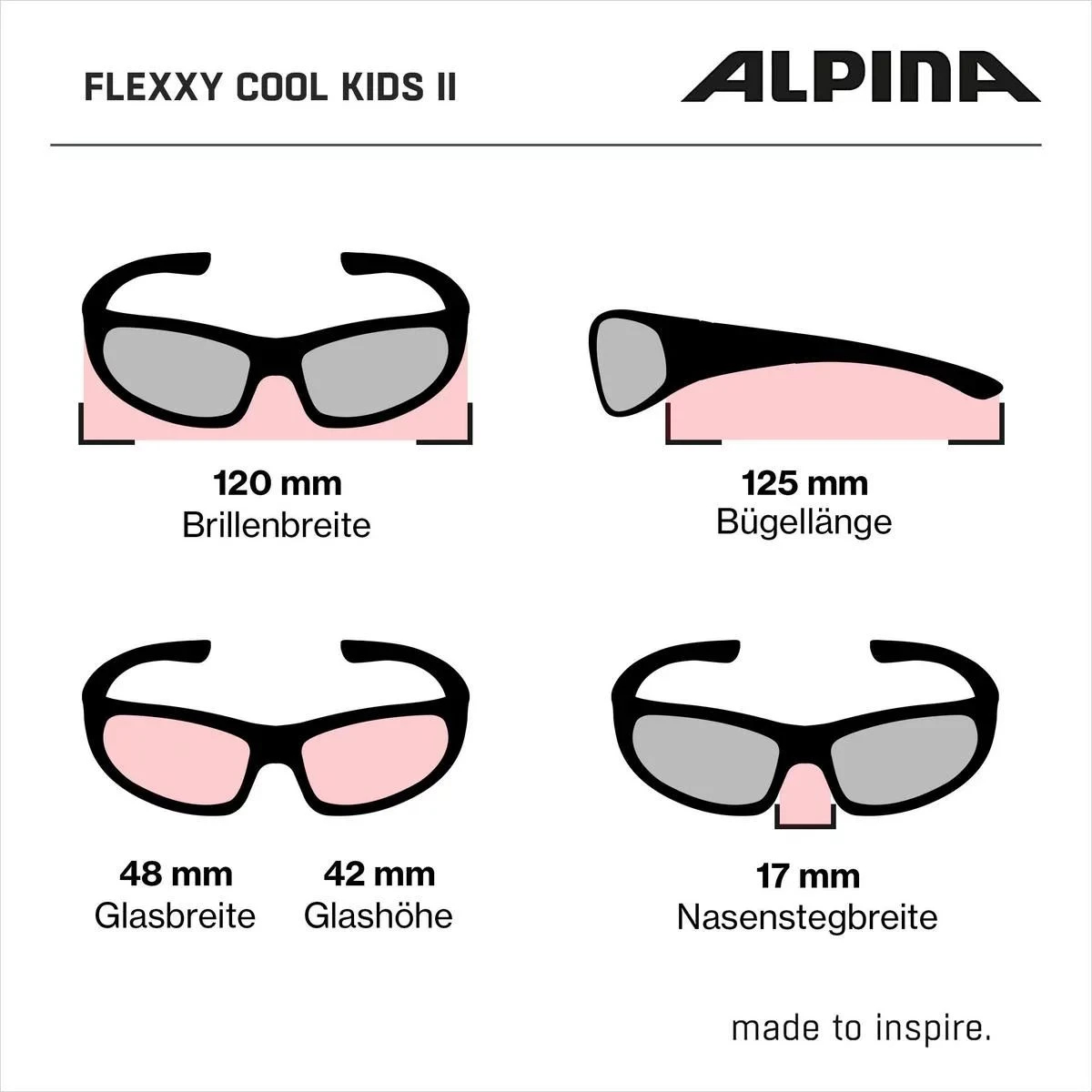 Alpina Flexxy Cool Kids II - Pink Rose Gloss 7 Alpina Flexxy Cool Kids II - Pink Rose Gloss – Bild 5