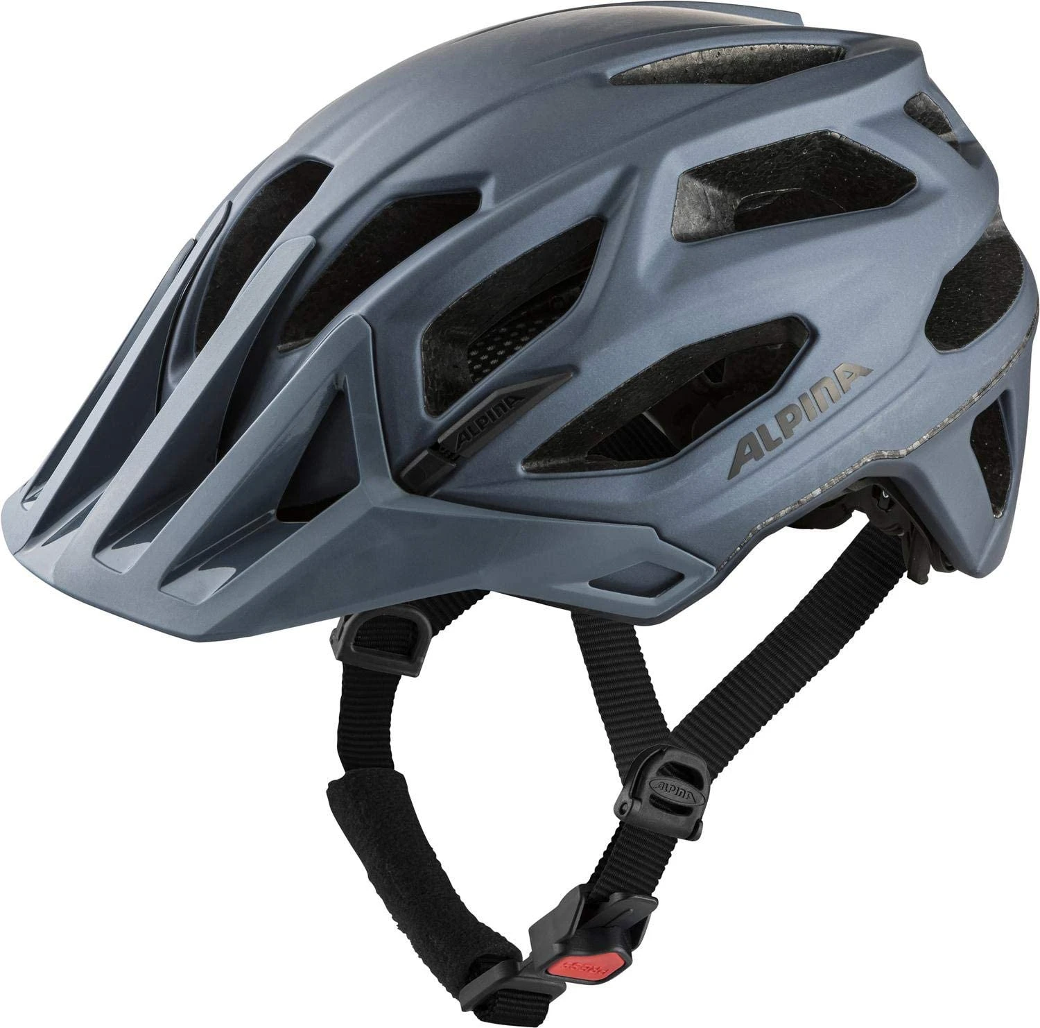 Alpina Garbanzo Mountainbike Helm - Indigo Mat 3 Alpina Garbanzo Mountainbike Helm - Indigo Mat