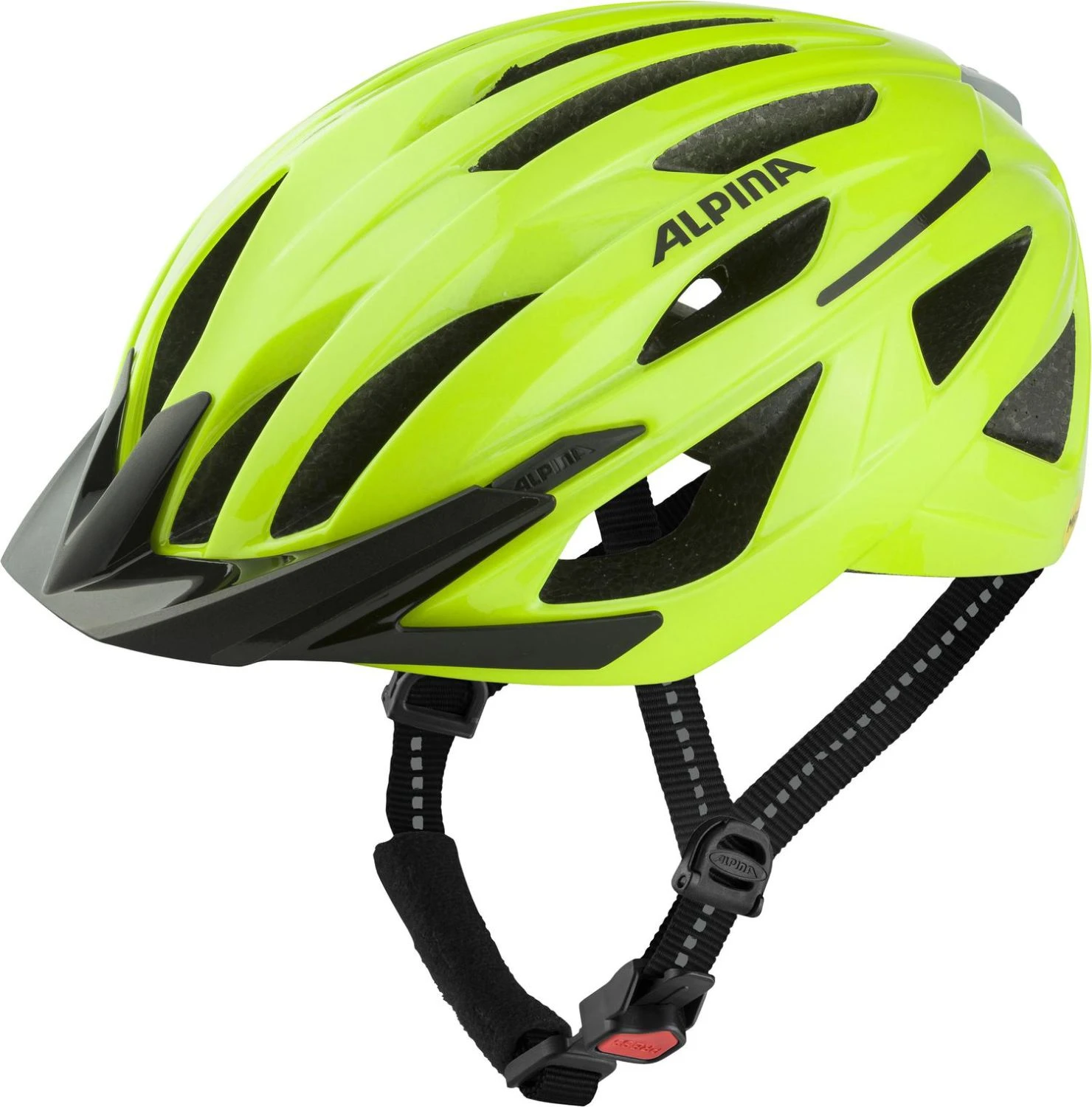 Alpina Gent MIPS Fahrradhelm - Be Visilbe Gloss 3 Alpina Gent MIPS Fahrradhelm - Be Visilbe Gloss