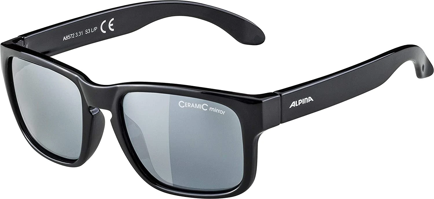Alpina Mitzo Kinder-Sonnenbrille - Black Gloss 3 Alpina Mitzo Kinder-Sonnenbrille - Black Gloss