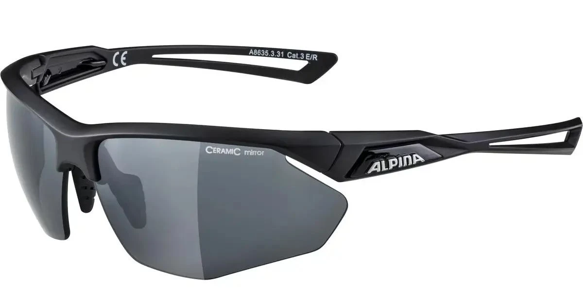 Alpina Nylos HR Sportbrille - Black Mat 3 Alpina Nylos HR Sportbrille - Black Mat