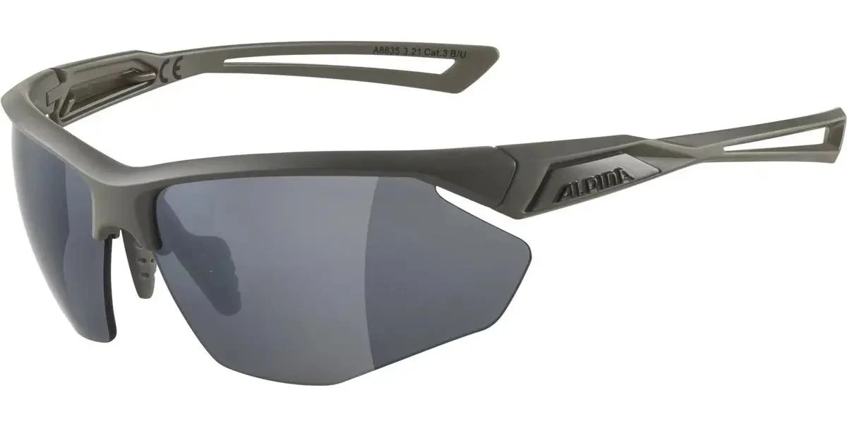 Alpina Nylos HR Sportbrille - Moon Grey Mat 3 Alpina Nylos HR Sportbrille - Moon Grey Mat
