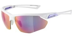 Alpina Nylos HR Sportbrille - White Purple Gloss