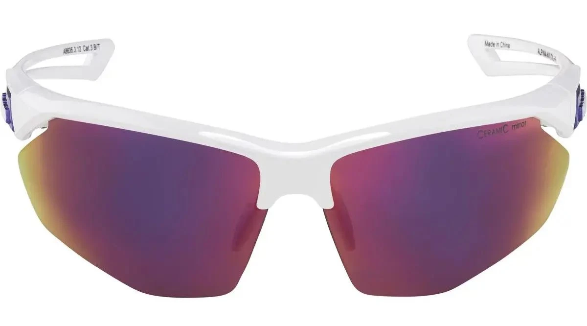 Alpina Nylos HR Sportbrille - White Purple Gloss 4 Alpina Nylos HR Sportbrille - White Purple Gloss – Bild 2