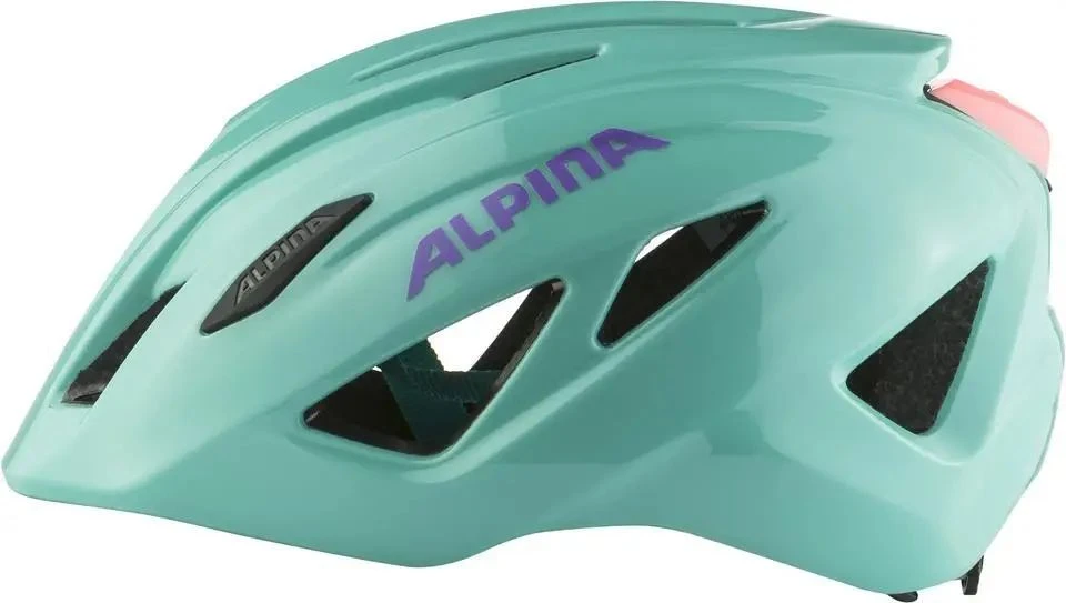 Alpina Pico Flash Kinder Fahrradhelm - Turquoise Gloss (glänzend) 6 Alpina Pico Flash Kinder Fahrradhelm - Turquoise Gloss (glänzend) – Bild 4