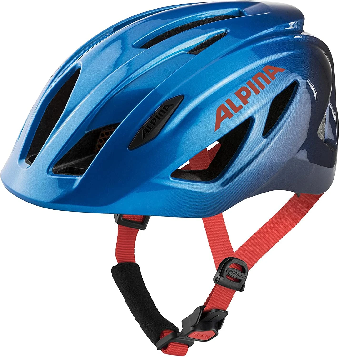 Alpina Pico Kinder Fahrradhelm - True-blue-gloss (glänzend) 3 Alpina Pico Kinder Fahrradhelm - True-blue-gloss (glänzend)