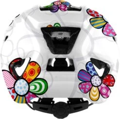 Alpina Pico Kinder Fahrradhelm - Pearlwhite Flower (glänzend) -Sportausrüstung Alpina Pico Kinder Fahrradhelm white flower 4