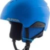 Alpina Pizi Kinderskihelm - Blue Mat 1 Alpina Pizi Kinderskihelm - Blue Mat -Sportausrüstung Alpina Pizi KInder Skihelm blue mat 1