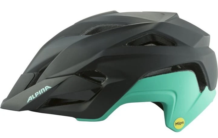 Alpina Stan Mips Fahrradhelm - Black Turquoise Mat 4 Alpina Stan Mips Fahrradhelm - Black Turquoise Mat – Bild 2