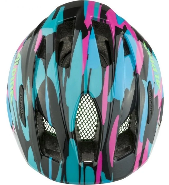 Alpina Pico Flash Kinder Fahrradhelm - Neon Blue-pink Gloss (glänzend) 4 Alpina Pico Flash Kinder Fahrradhelm - Neon Blue-pink Gloss (glänzend) – Bild 2
