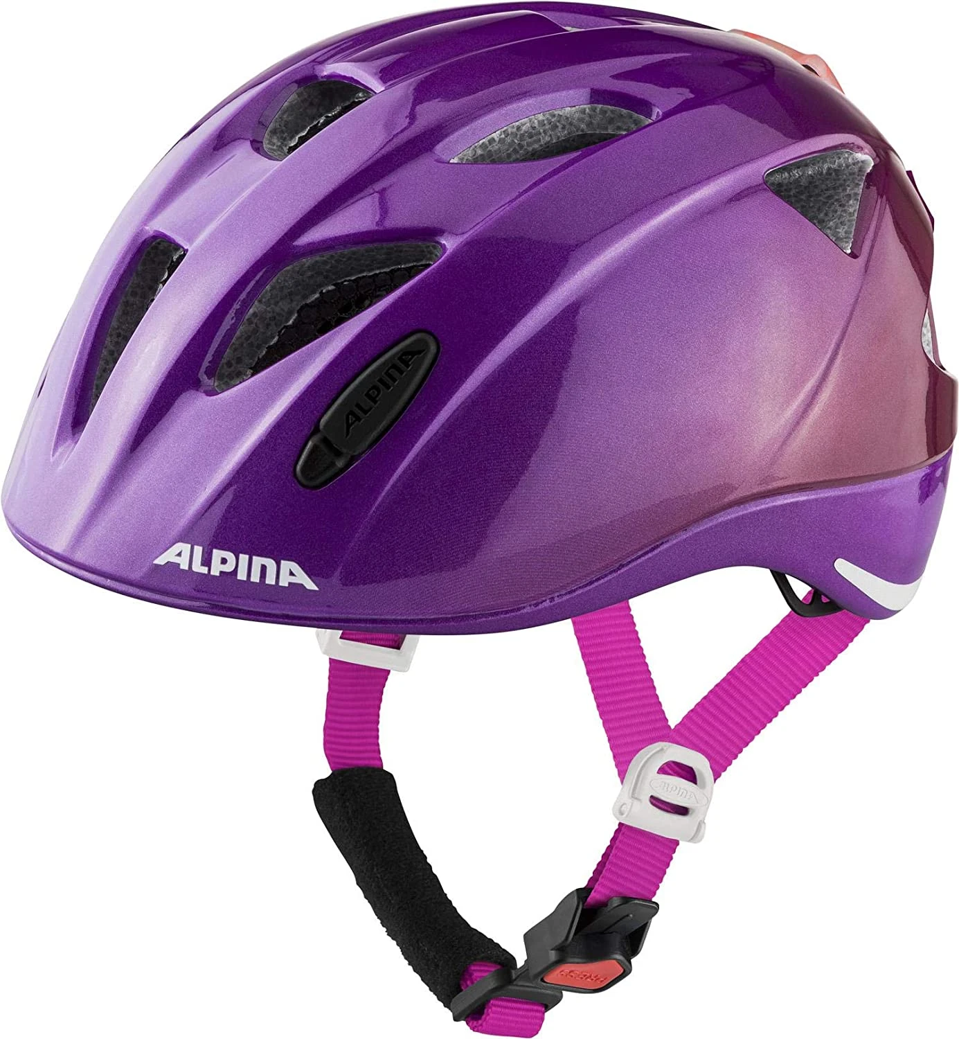 Alpina Ximo Flash Kinder Fahrradhelm - Berry 3 Alpina Ximo Flash Kinder Fahrradhelm - Berry