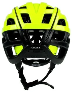 CASCO Cuda 2 Fahrradhelm - Neongelb-glanz 7 CASCO Cuda 2 Fahrradhelm - Neongelb-glanz -Sportausrüstung CASCO CUDA2 NeonYellow Shiny back rgb 04 1641