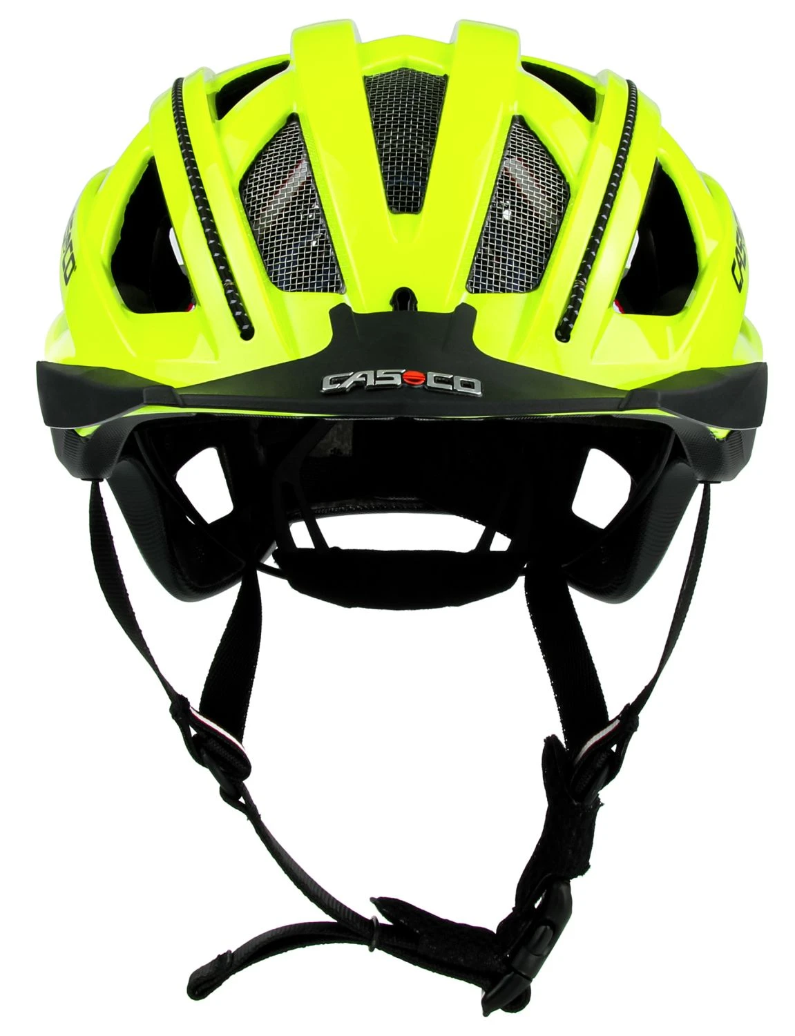 CASCO Cuda 2 Fahrradhelm - Neongelb-glanz 4 CASCO Cuda 2 Fahrradhelm - Neongelb-glanz – Bild 2