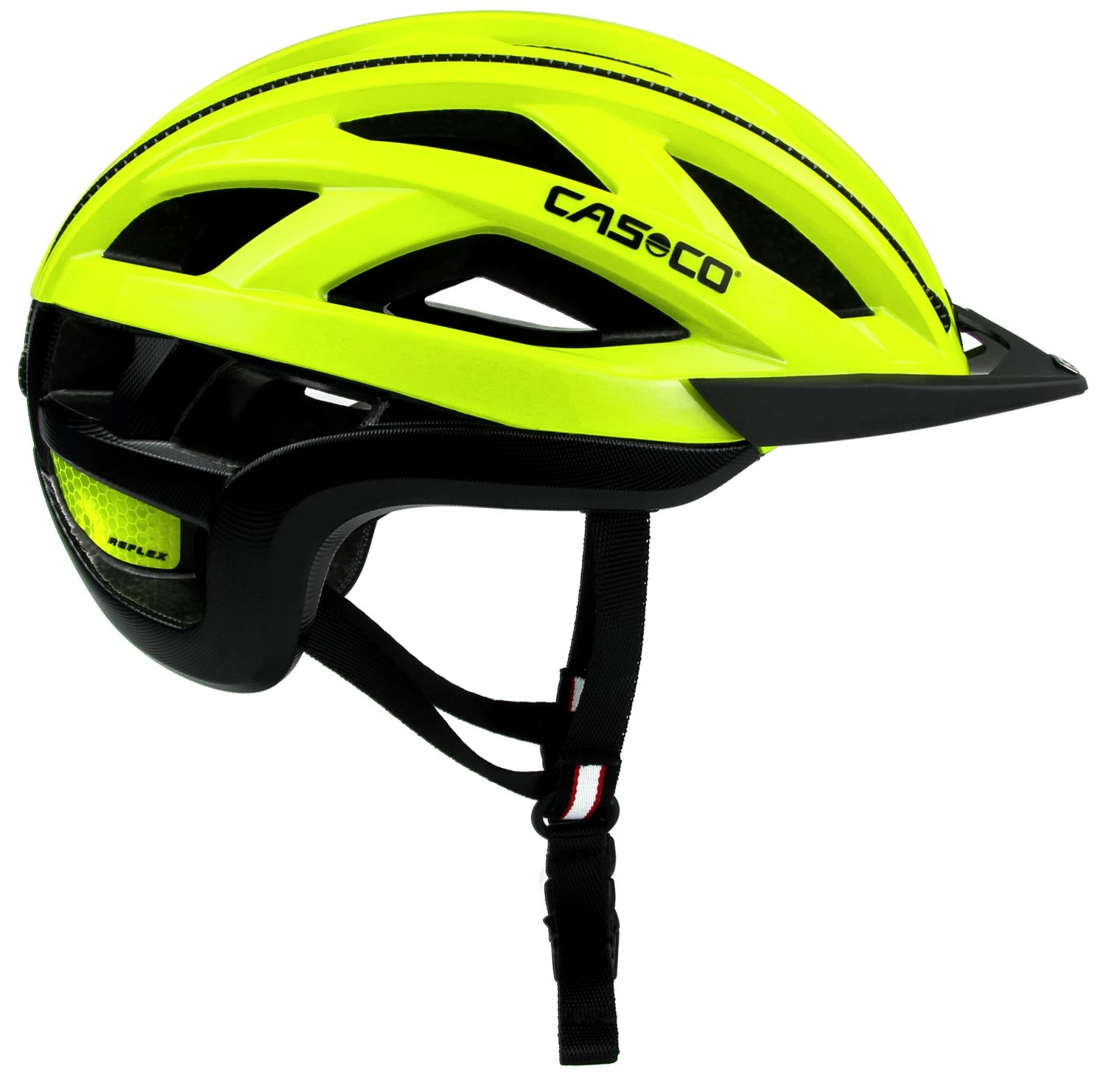 CASCO Cuda 2 Fahrradhelm - Neongelb-glanz 3 CASCO Cuda 2 Fahrradhelm - Neongelb-glanz