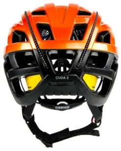 CASCO Cuda 2 Fahrradhelm - Orange-glanz 8 CASCO Cuda 2 Fahrradhelm - Orange-glanz -Sportausrüstung CASCO CUDA2 Orange Shiny back rgb 04 1644