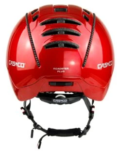 CASCO Roadster Plus Visier Fahrradhelm - Rot Glanz 9 CASCO Roadster Plus Visier Fahrradhelm - Rot Glanz -Sportausrüstung CASCO ROADster Plus Glossy Red Visor Sunset back rgb 04 3628