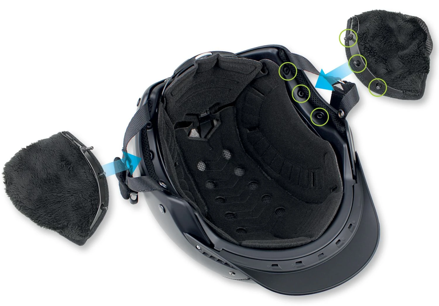 Winterpaket Für CASCO Helme Urbanic, MTB.E, E.Motion 4 Winterpaket Für CASCO Helme Urbanic, MTB.E, E.Motion – Bild 2