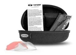 TIFOSI Alliant Sportbrille-Black Red 10 TIFOSI Alliant Sportbrille-Black Red -Sportausrüstung Case Interchangeable slip 1