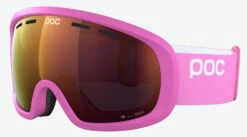 POC Fovea Mid Clarity Skibrille - Actinium Pink/Spektris Orange