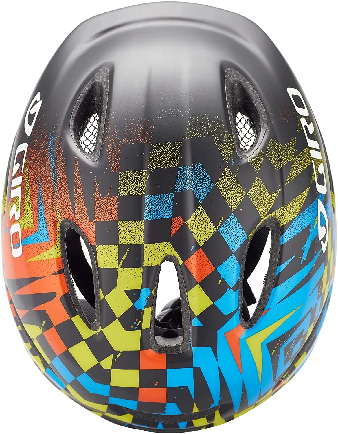 Giro Scamp Kinder Fahrradhelm - Matte Black Check Fade 8 Giro Scamp Kinder Fahrradhelm - Matte Black Check Fade – Bild 6