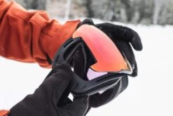 HEAD MAGNIFY 5K Skibrille - Gold White 9 HEAD MAGNIFY 5K Skibrille - Gold White -Sportausrüstung HEAD Magnify Skibrille mit Magnet Wechselscheibe black red 4