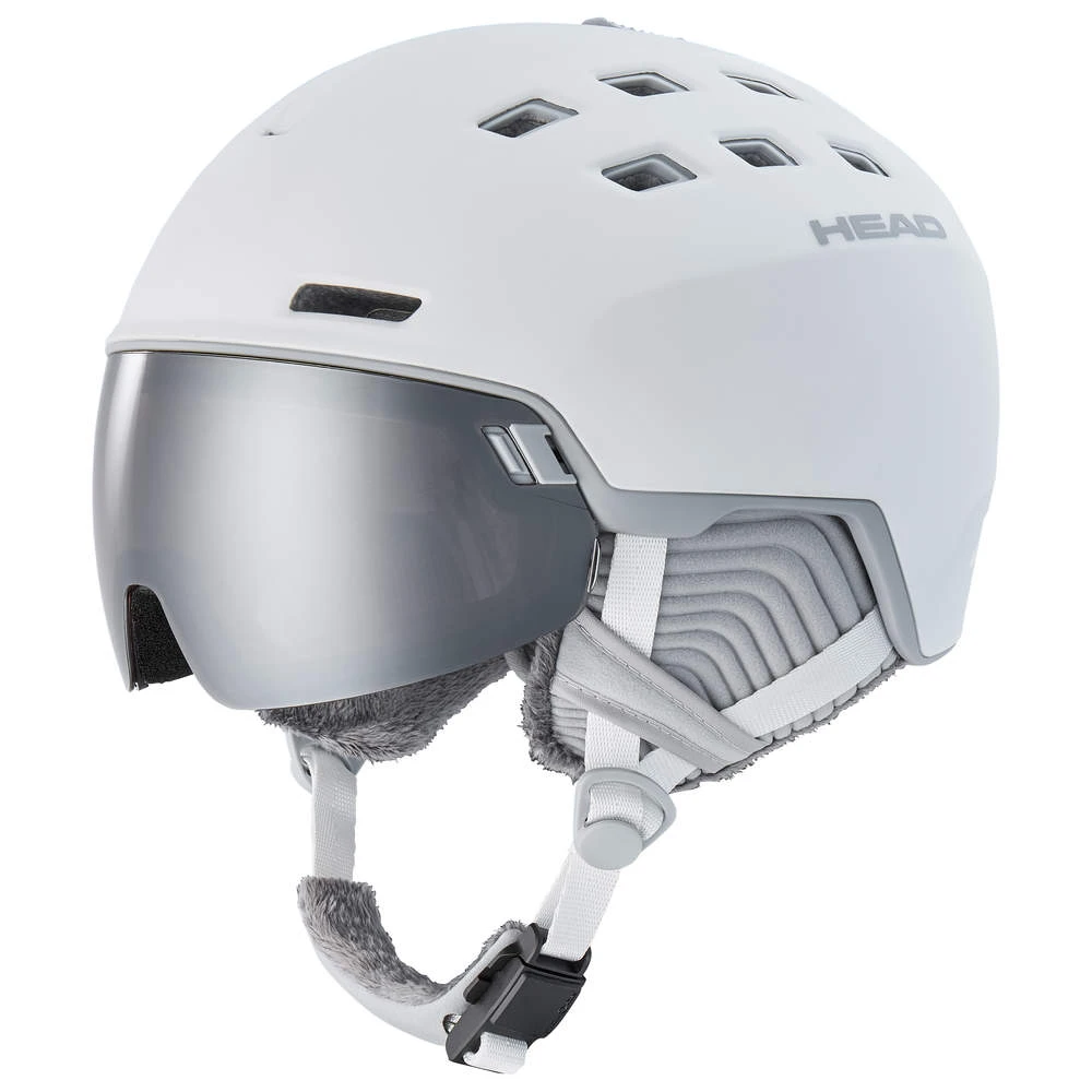 HEAD RACHEL 5K + SL Visier-Skihelm - White Mat 3 HEAD RACHEL 5K + SL Visier-Skihelm - White Mat