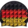 HEAD CAP FLAG SUEDE RHOUMB-Germany -Sportausrüstung Head Cap Schwimmkappe Flag Germany Deutschland